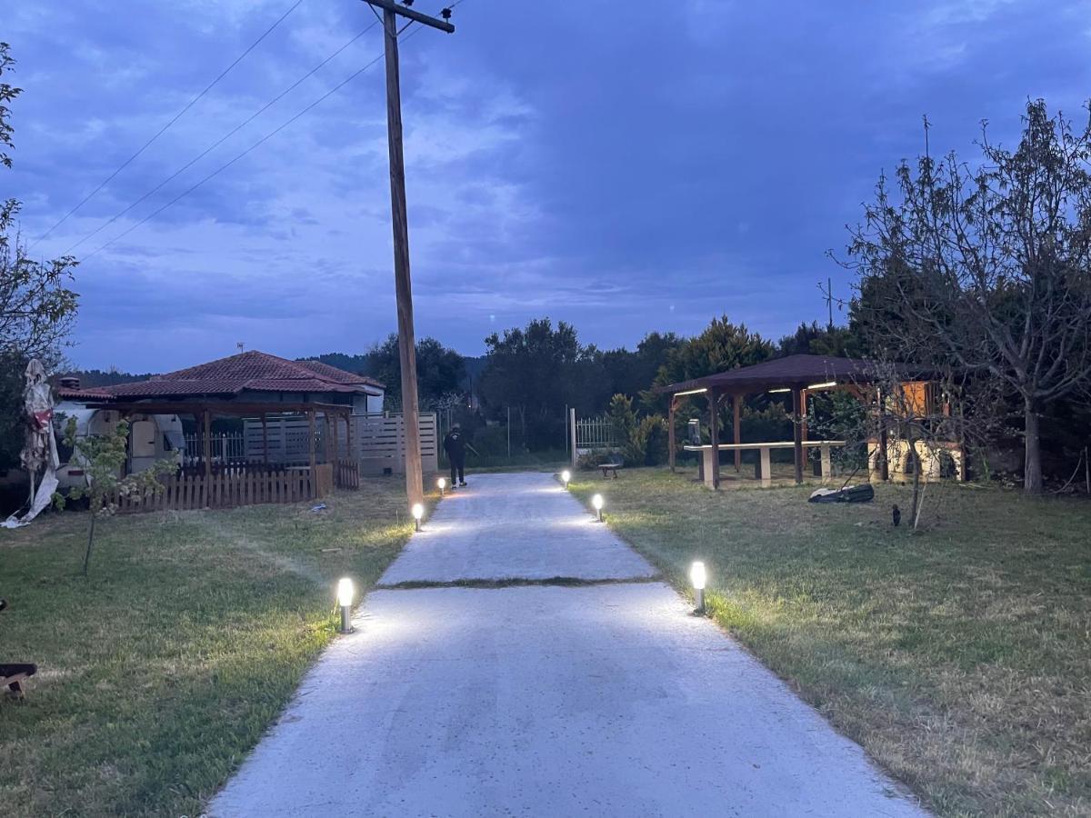 Ευχάριστο Εξοχικό Σπίτι Με Barbeque Apartamento Skála Foúrkas Exterior foto